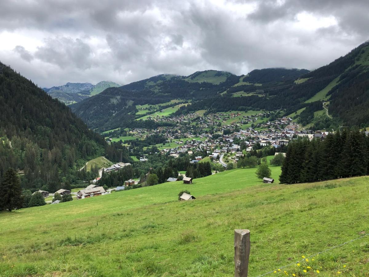 Ferienwohnung Le Hameau Des 4 Saisons Châtel Exterior foto