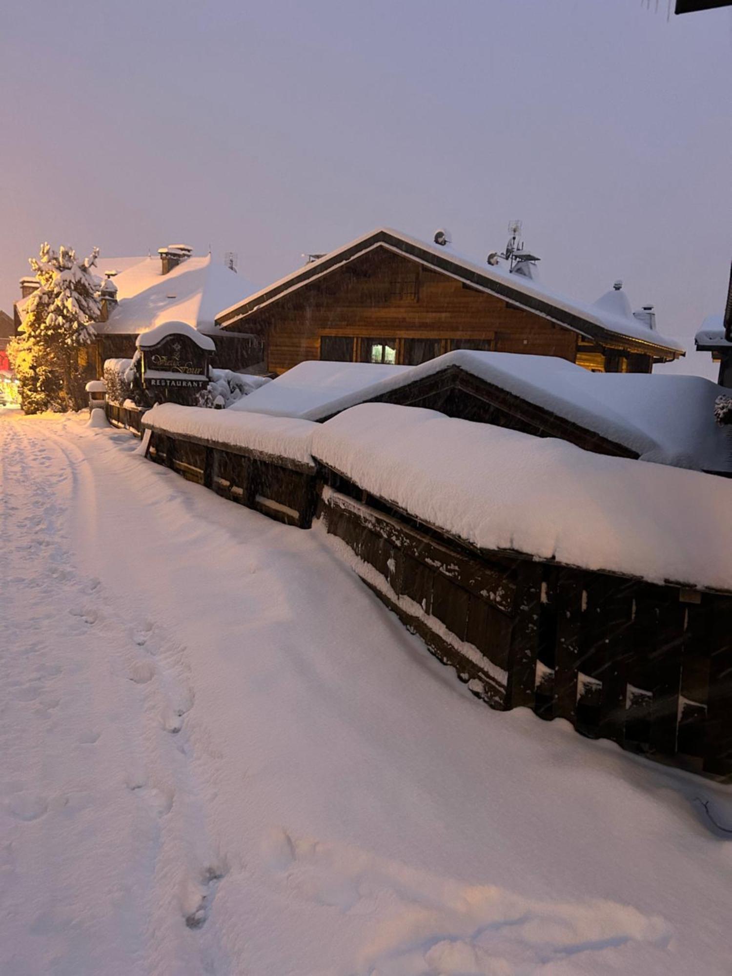 Ferienwohnung Le Hameau Des 4 Saisons Châtel Exterior foto
